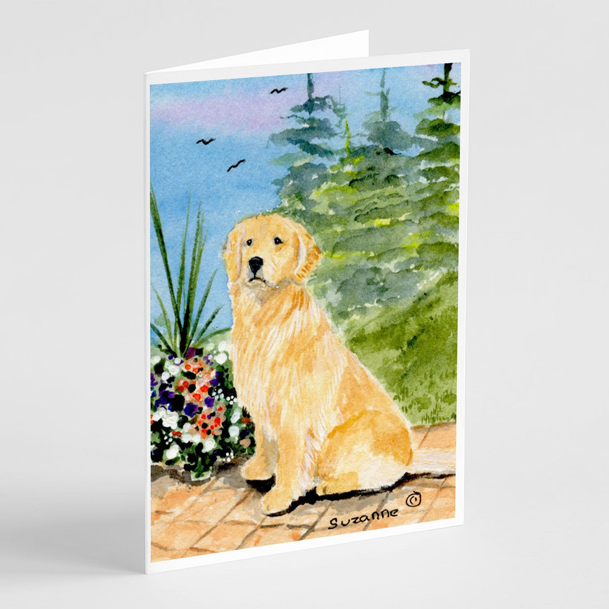 Buy this Golden Retriever Greeting Cards and Envelopes Pack of 8