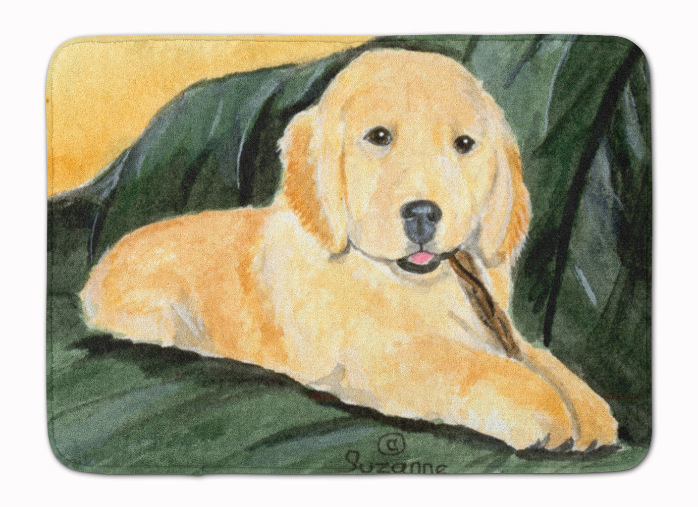 Golden Retriever Machine Washable Memory Foam Mat SS8761RUG - the-store.com