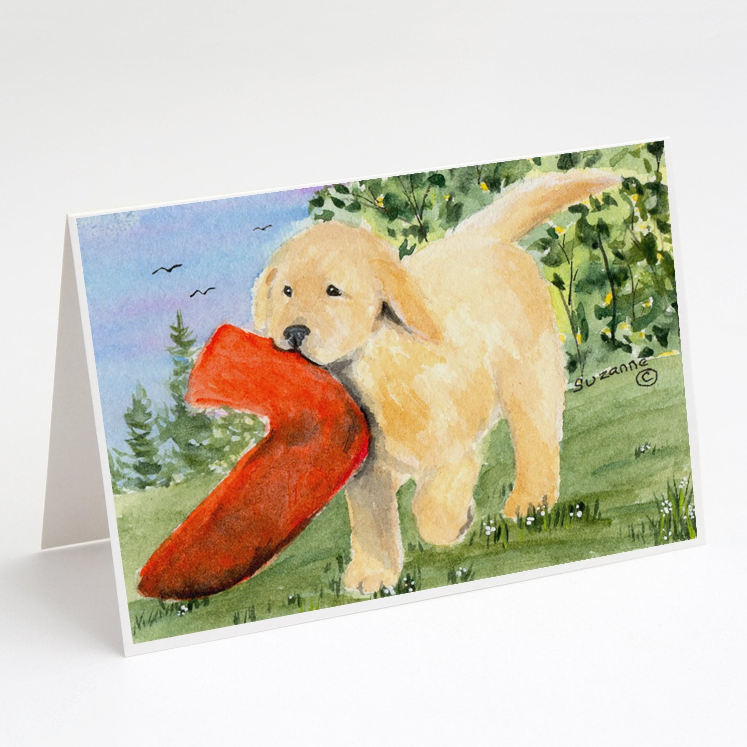 Buy this Golden Retriever Greeting Cards and Envelopes Pack of 8