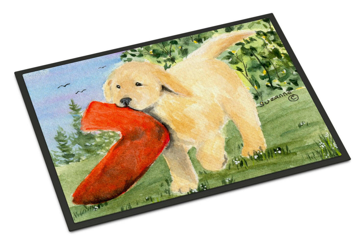 Golden Retriever Indoor Outdoor Mat 18x27 Doormat - the-store.com