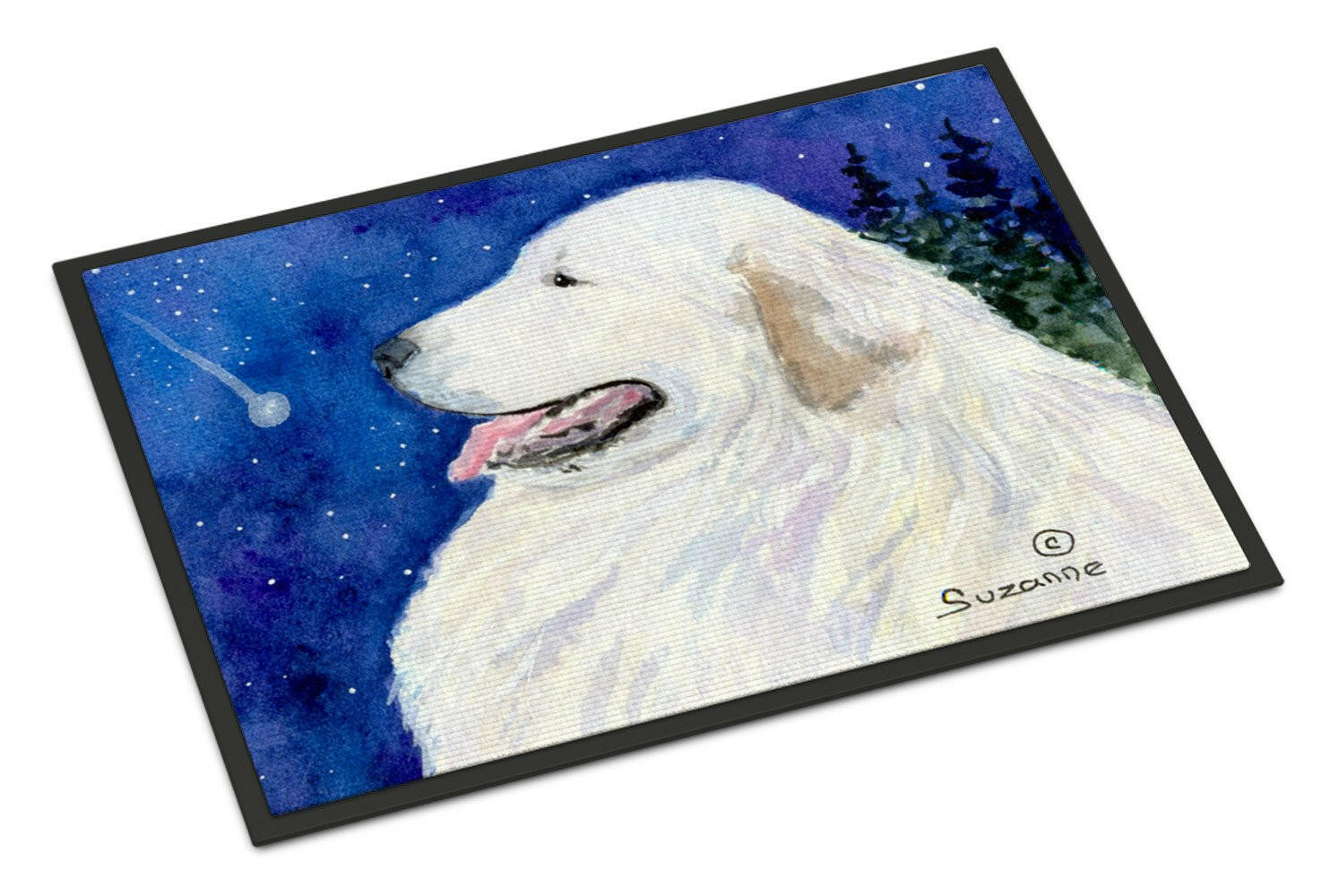 Great Pyrenees Indoor Outdoor Mat 18x27 Doormat - the-store.com