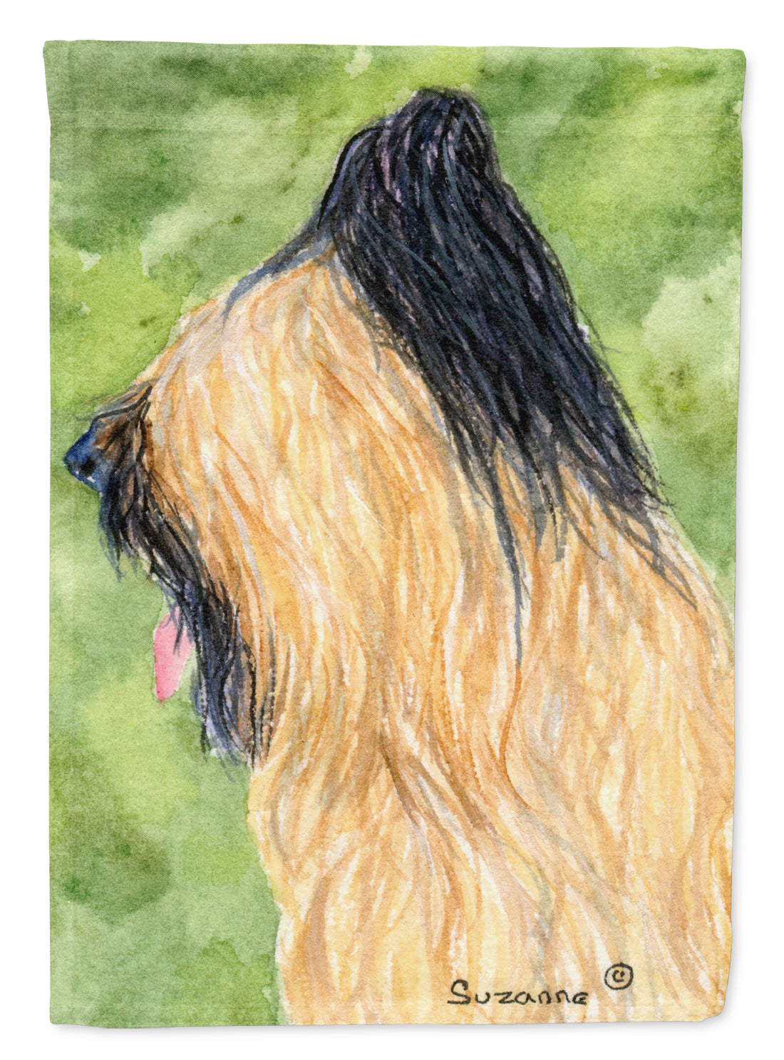 Briard Flag Garden Size.