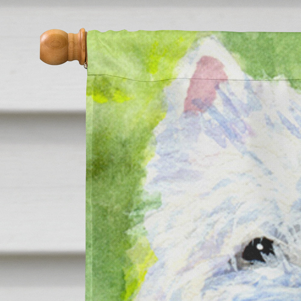 Westie Flag Canvas House Size  the-store.com.