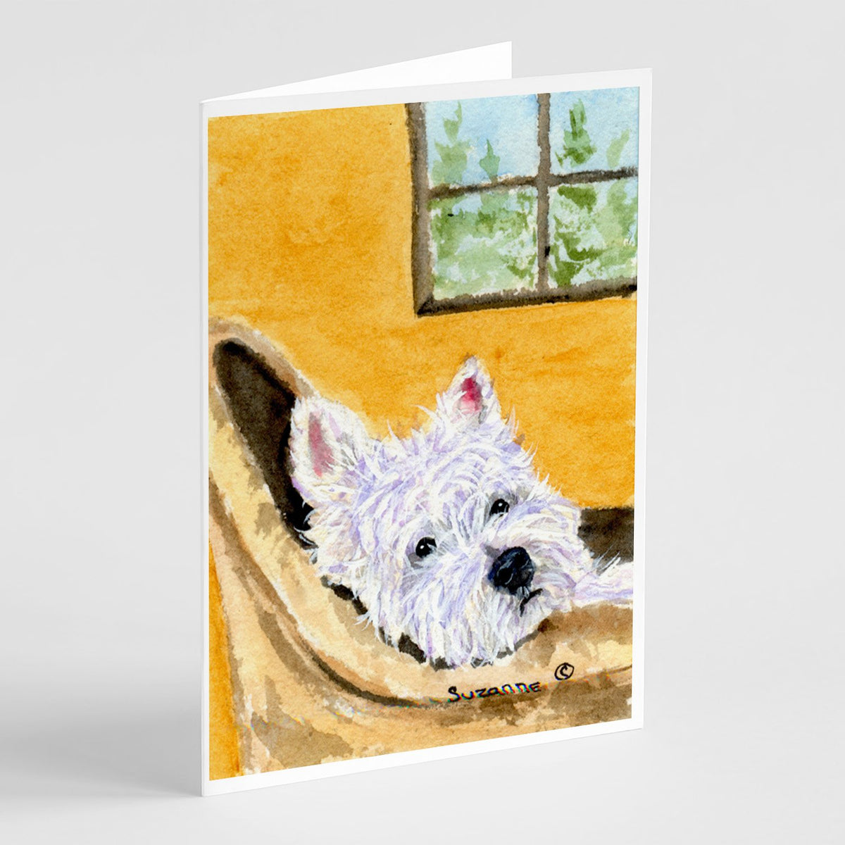 Buy this Westie Greeting Cards and Envelopes Pack of 8