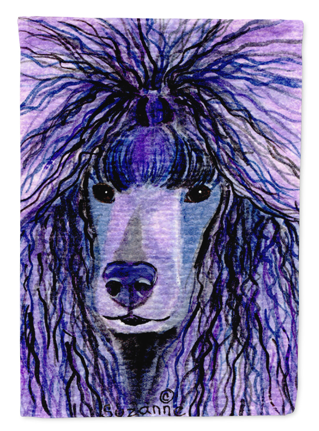 Poodle Flag Canvas House Size  the-store.com.