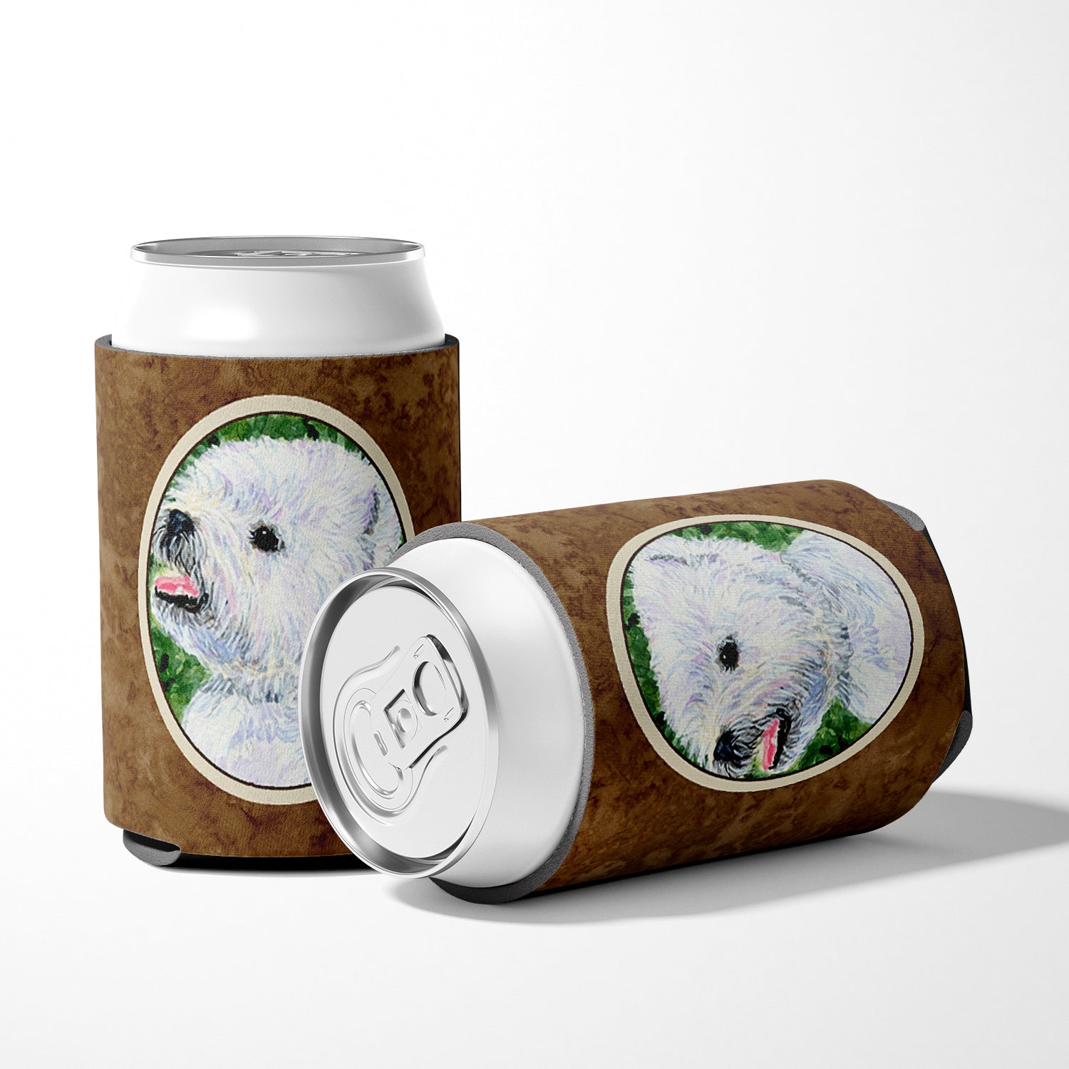 Westie Can or Bottle Beverage Insulator Hugger.