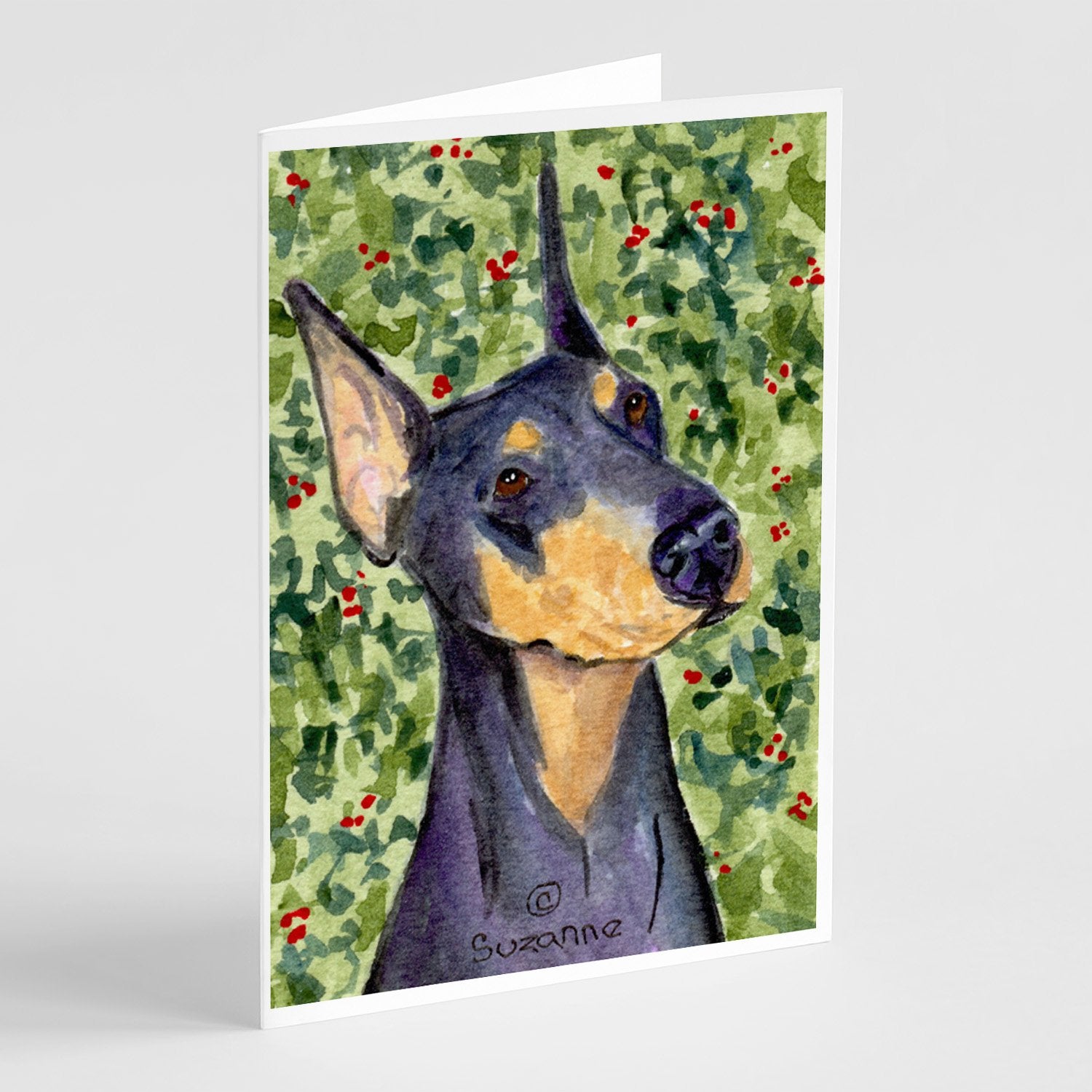 Buy this Doberman Greeting Cards and Envelopes Pack of 8