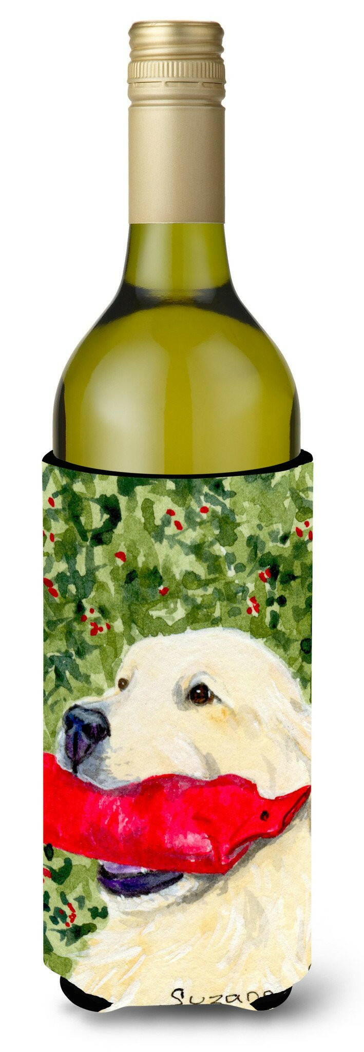 Golden Retriever Wine Bottle Beverage Insulator Beverage Insulator Hugger SS8813LITERK by Caroline's Treasures