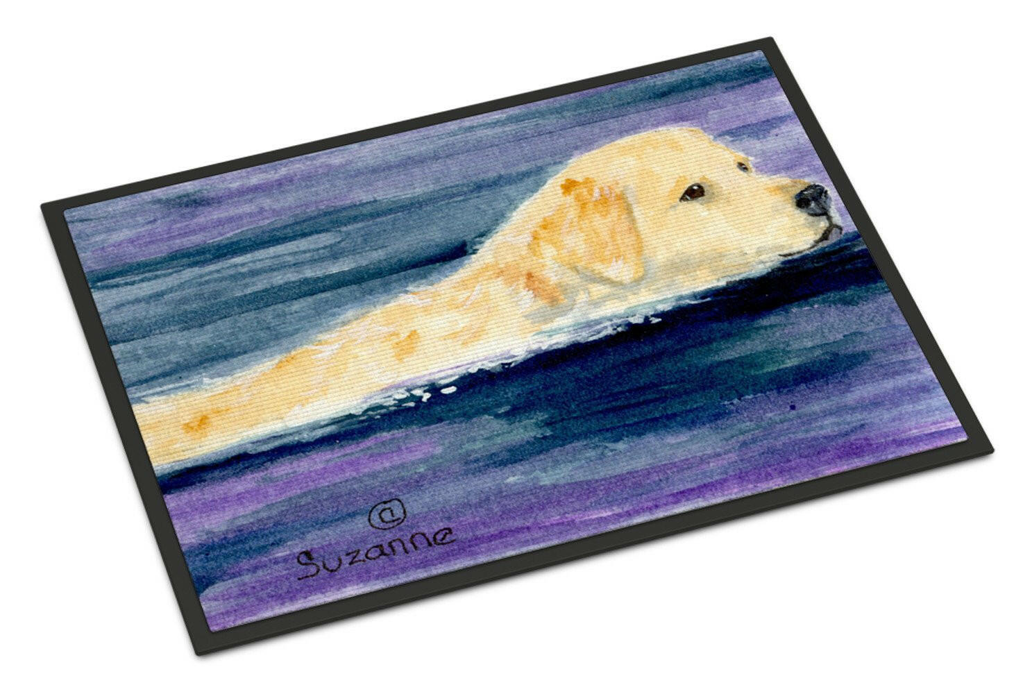 Golden Retriever Indoor Outdoor Mat 18x27 Doormat - the-store.com