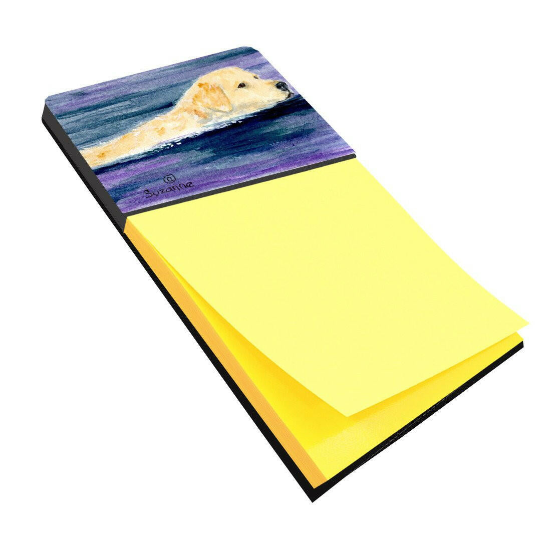 Golden Retriever Refiillable Sticky Note Holder or Postit Note Dispenser SS8814SN by Caroline&#39;s Treasures