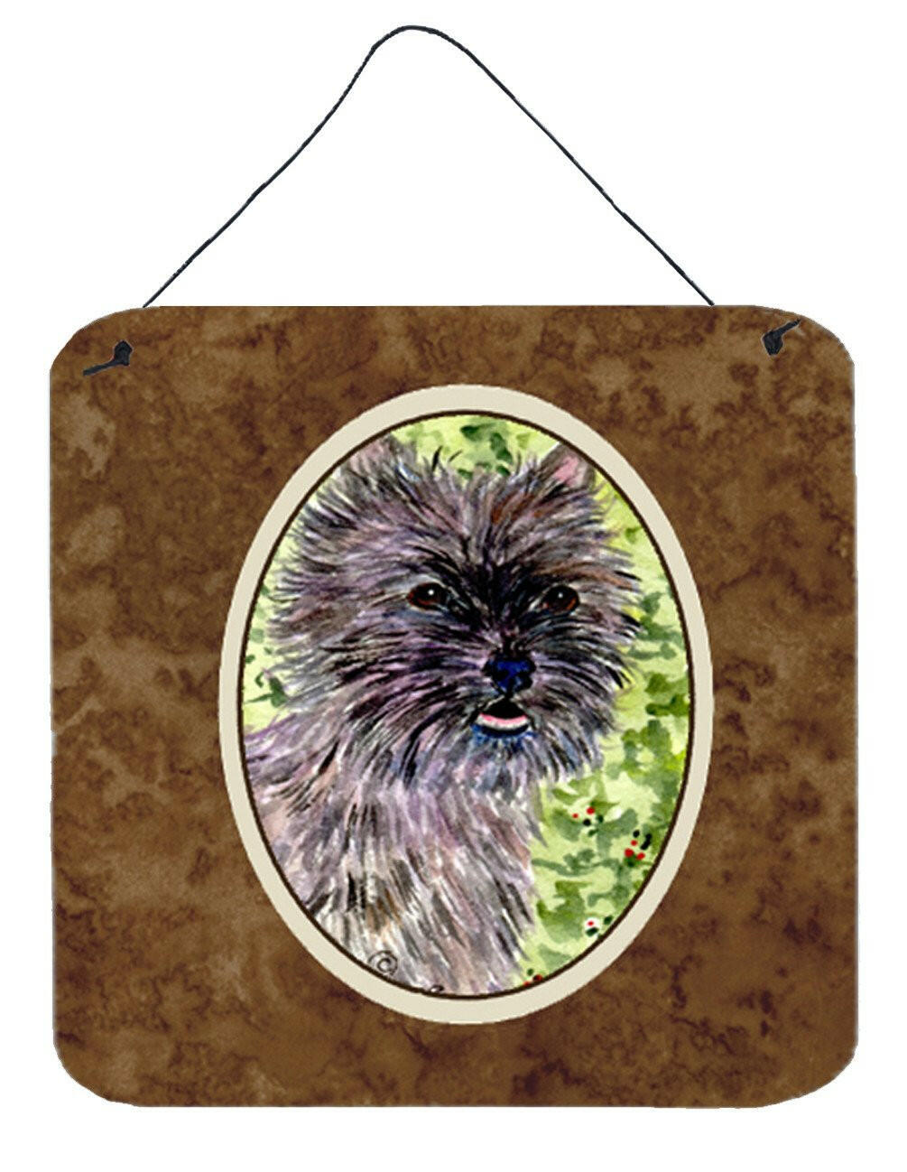 Cairn Terrier Aluminium Metal Wall or Door Hanging Prints by Caroline&#39;s Treasures