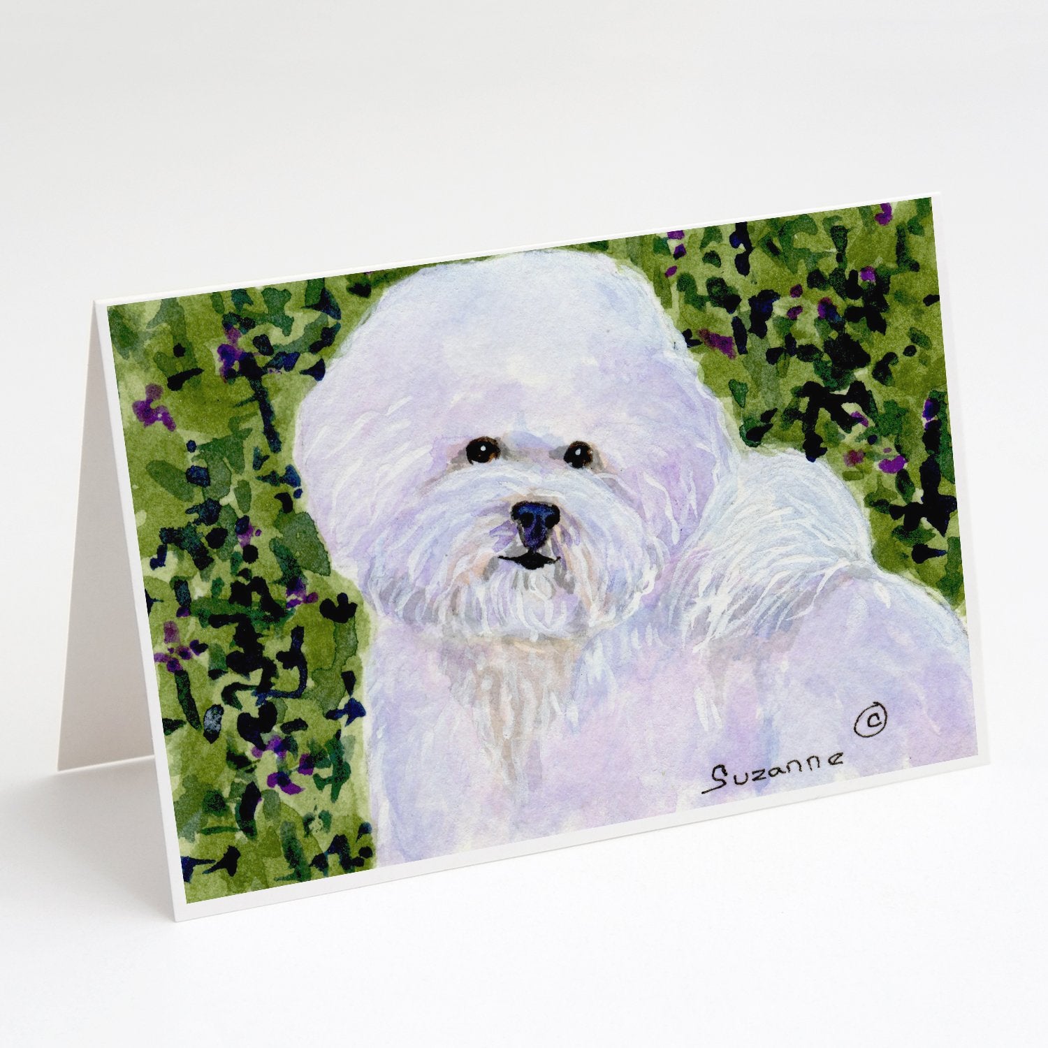 Buy this Bichon Frise Greeting Cards and Envelopes Pack of 8