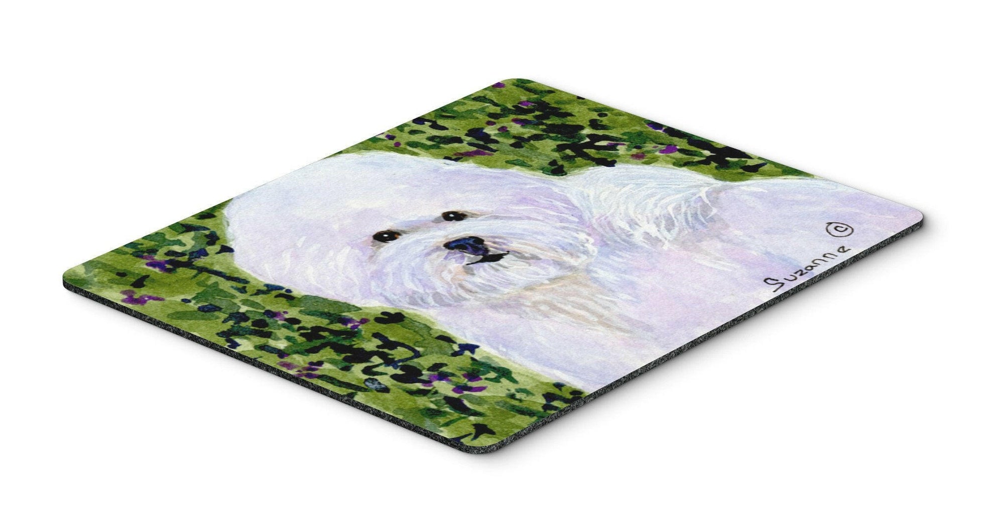 Bichon Frise Mouse pad, hot pad, or trivet by Caroline's Treasures