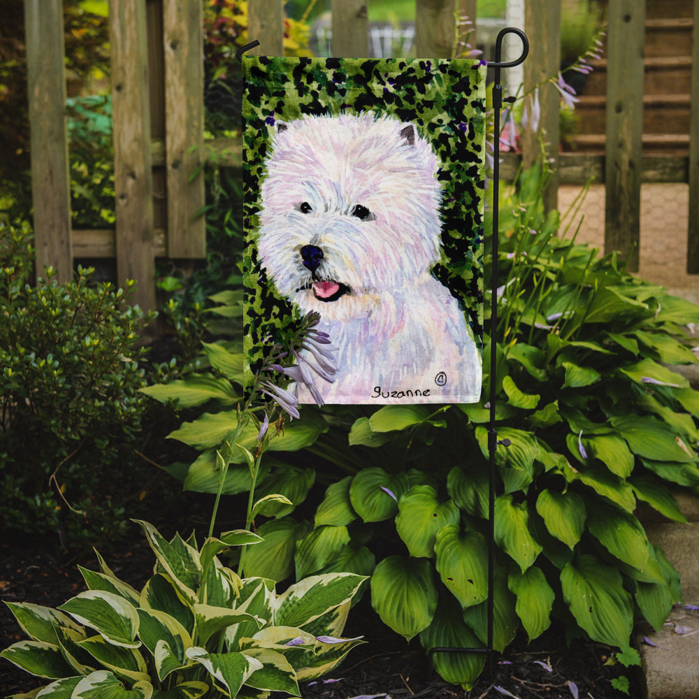 Westie Flag Garden Size.