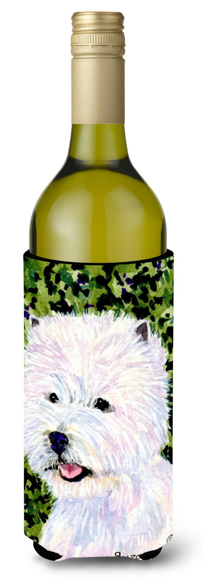 Westie Wine Bottle Beverage Insulator Beverage Insulator Hugger SS8818LITERK by Caroline's Treasures