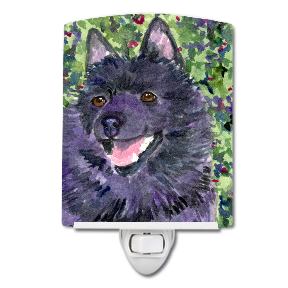 Schipperke Ceramic Night Light SS8822CNL - the-store.com