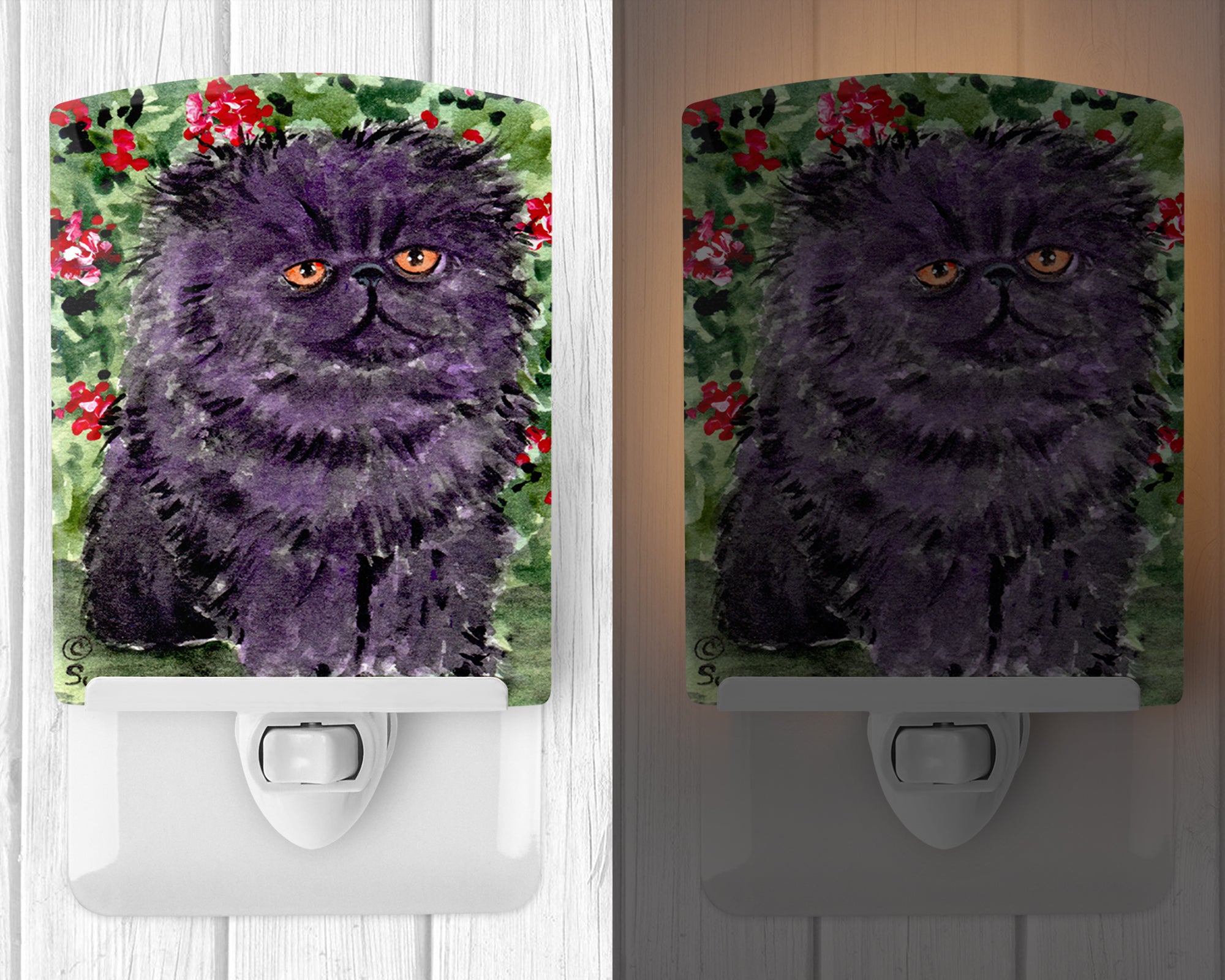 Persian Cat Ceramic Night Light SS8827CNL - the-store.com