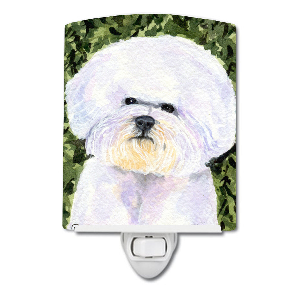 Bichon Frise Ceramic Night Light SS8829CNL - the-store.com