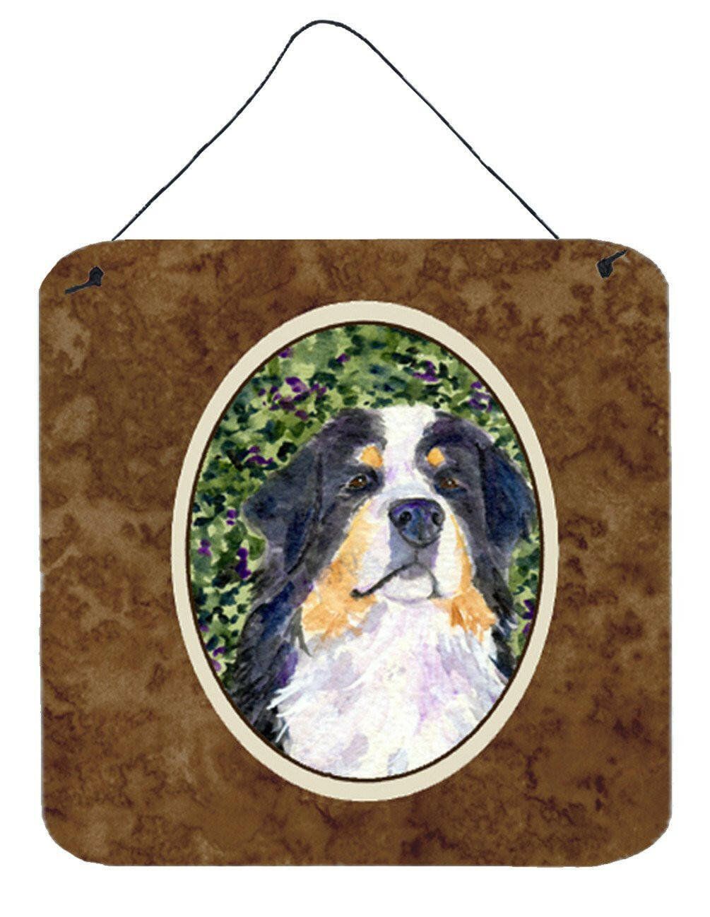 Bernese Mountain Dog Aluminium Metal Wall or Door Hanging Prints by Caroline's Treasures