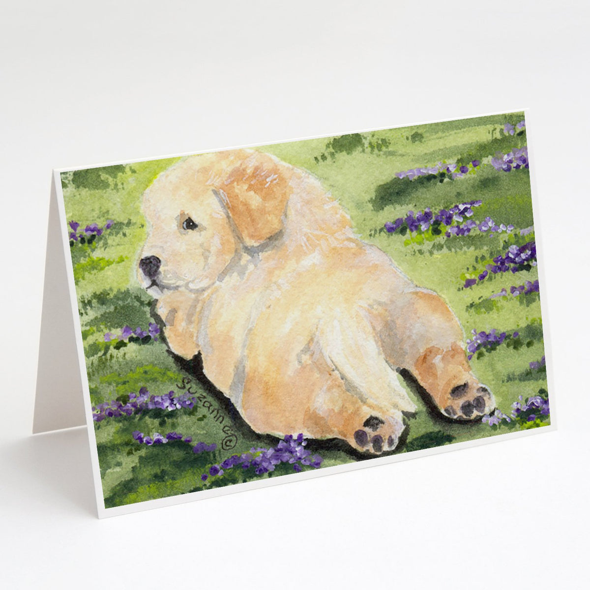 Buy this Golden Retriever Greeting Cards and Envelopes Pack of 8