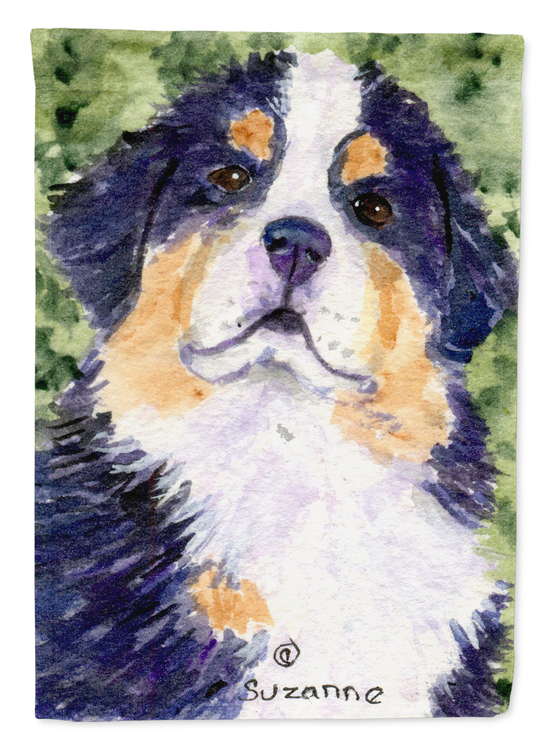 Bernese Mountain Dog Flag Canvas House Size  the-store.com.