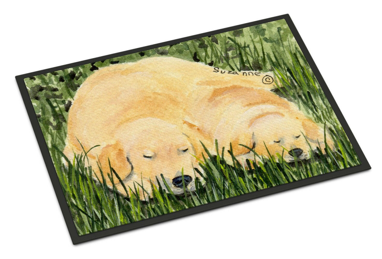 Golden Retriever Indoor Outdoor Mat 18x27 Doormat - the-store.com