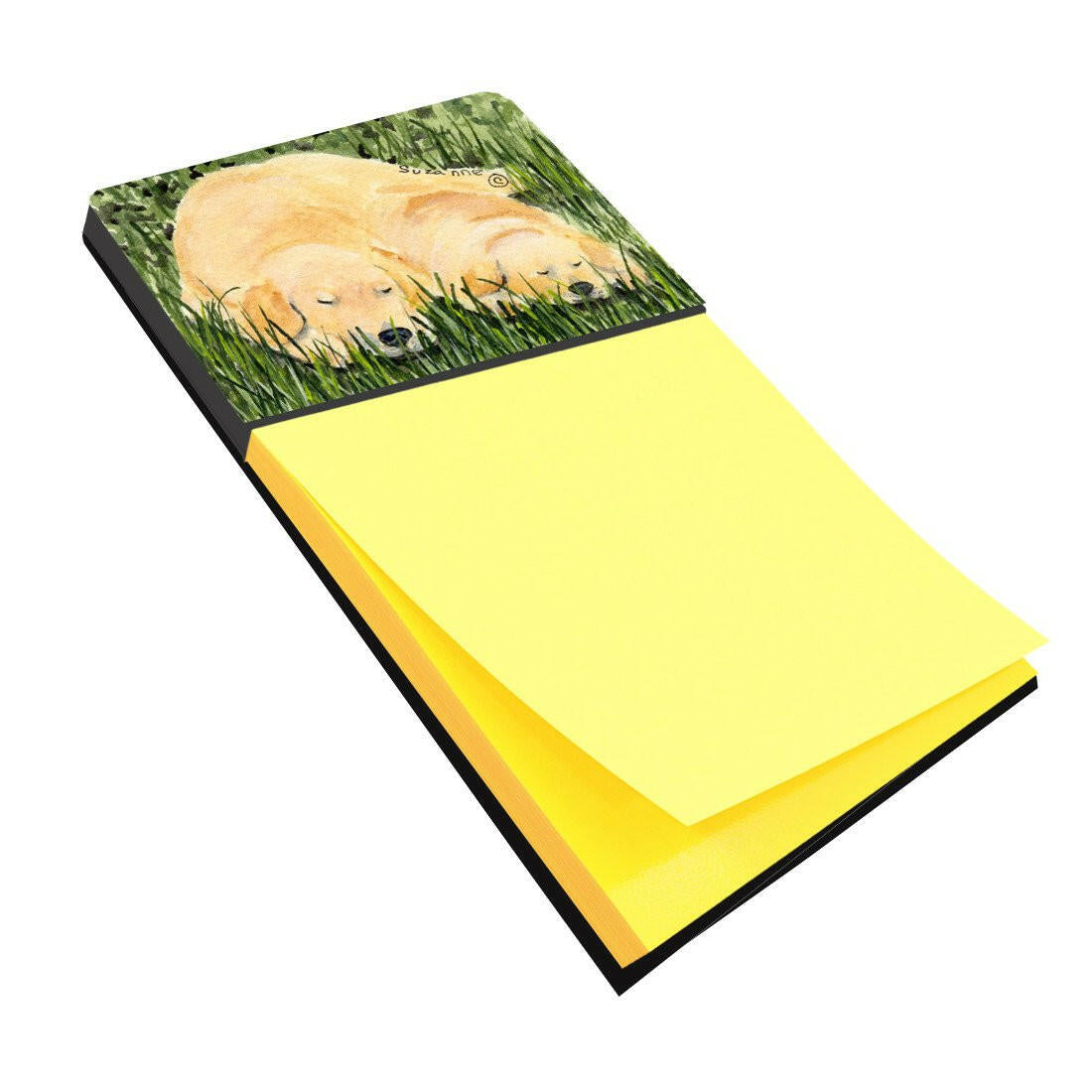 Golden Retriever Refiillable Sticky Note Holder or Postit Note Dispenser SS8838SN by Caroline&#39;s Treasures