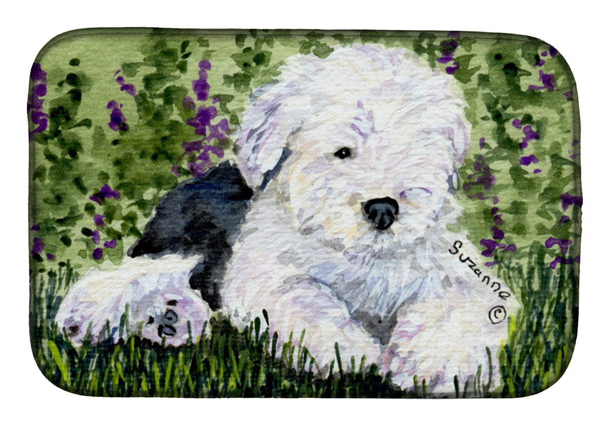 Old English Sheepdog Dish Drying Mat SS8840DDM  the-store.com.