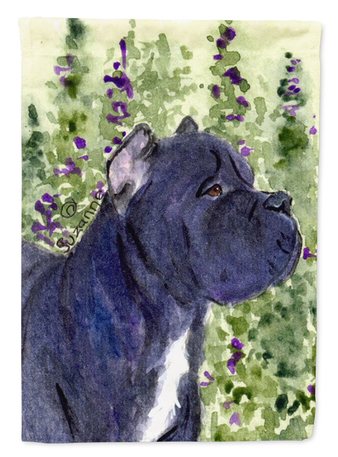 Cane Corso Flag Canvas House Size  the-store.com.