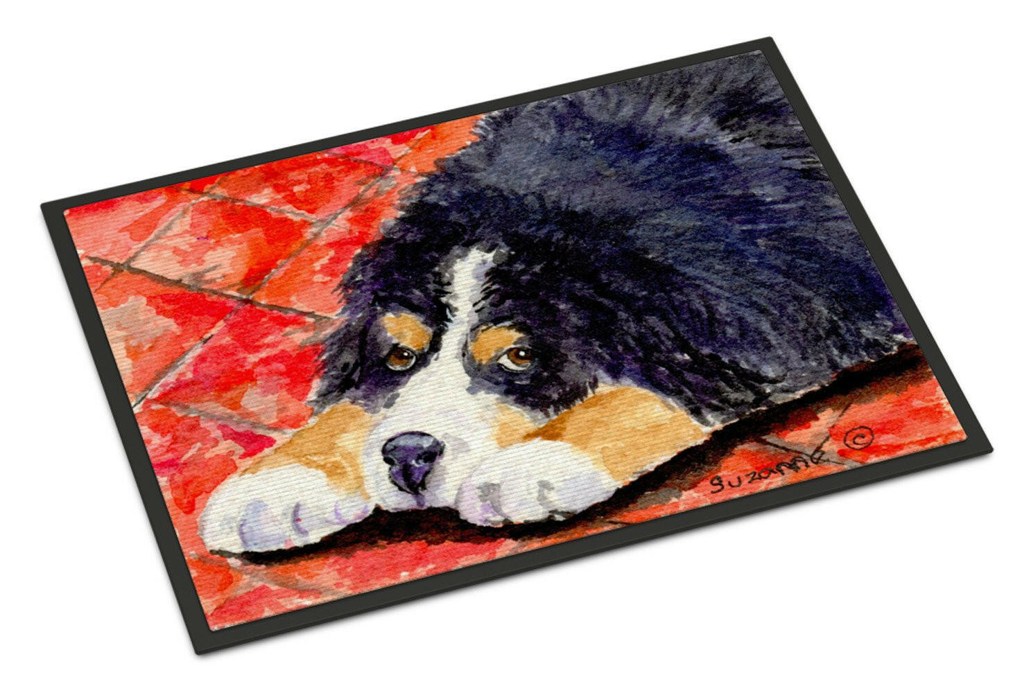 Bernese Mountain Dog Indoor Outdoor Mat 18x27 Doormat - the-store.com