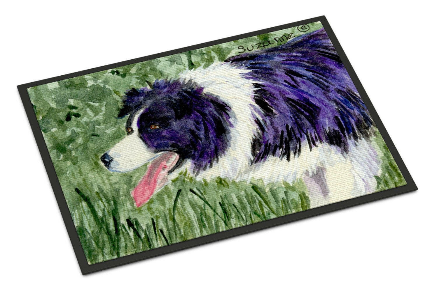 Border Collie Indoor or Outdoor Mat 18x27 Doormat - the-store.com