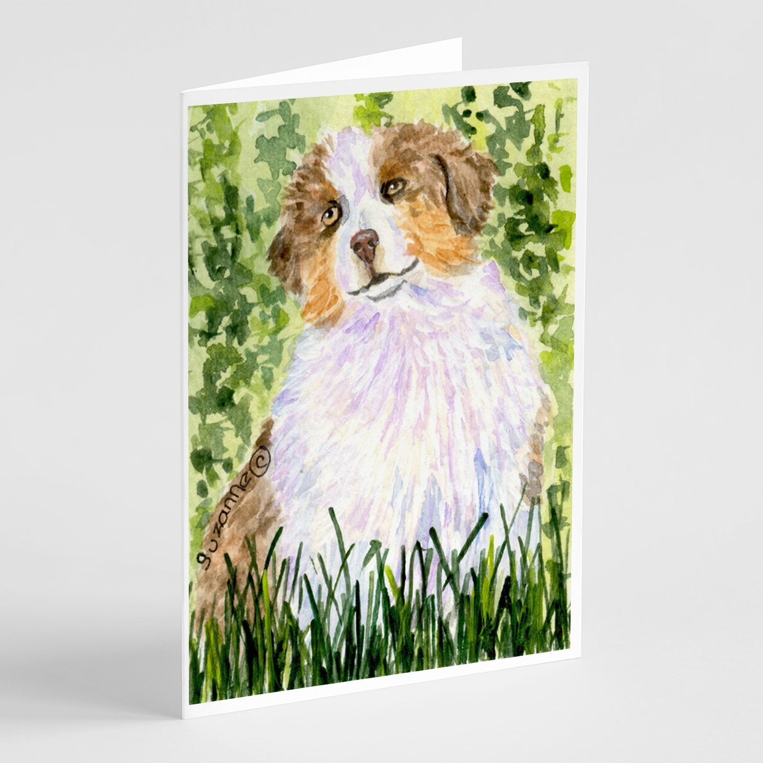 Buy this Australian Shepherd Greeting Cards and Envelopes Pack of 8