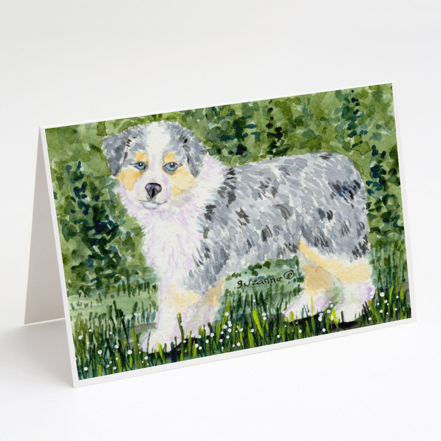 Buy this Australian Shepherd Greeting Cards and Envelopes Pack of 8