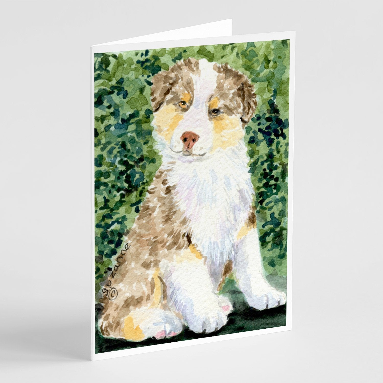 Buy this Australian Shepherd Greeting Cards and Envelopes Pack of 8