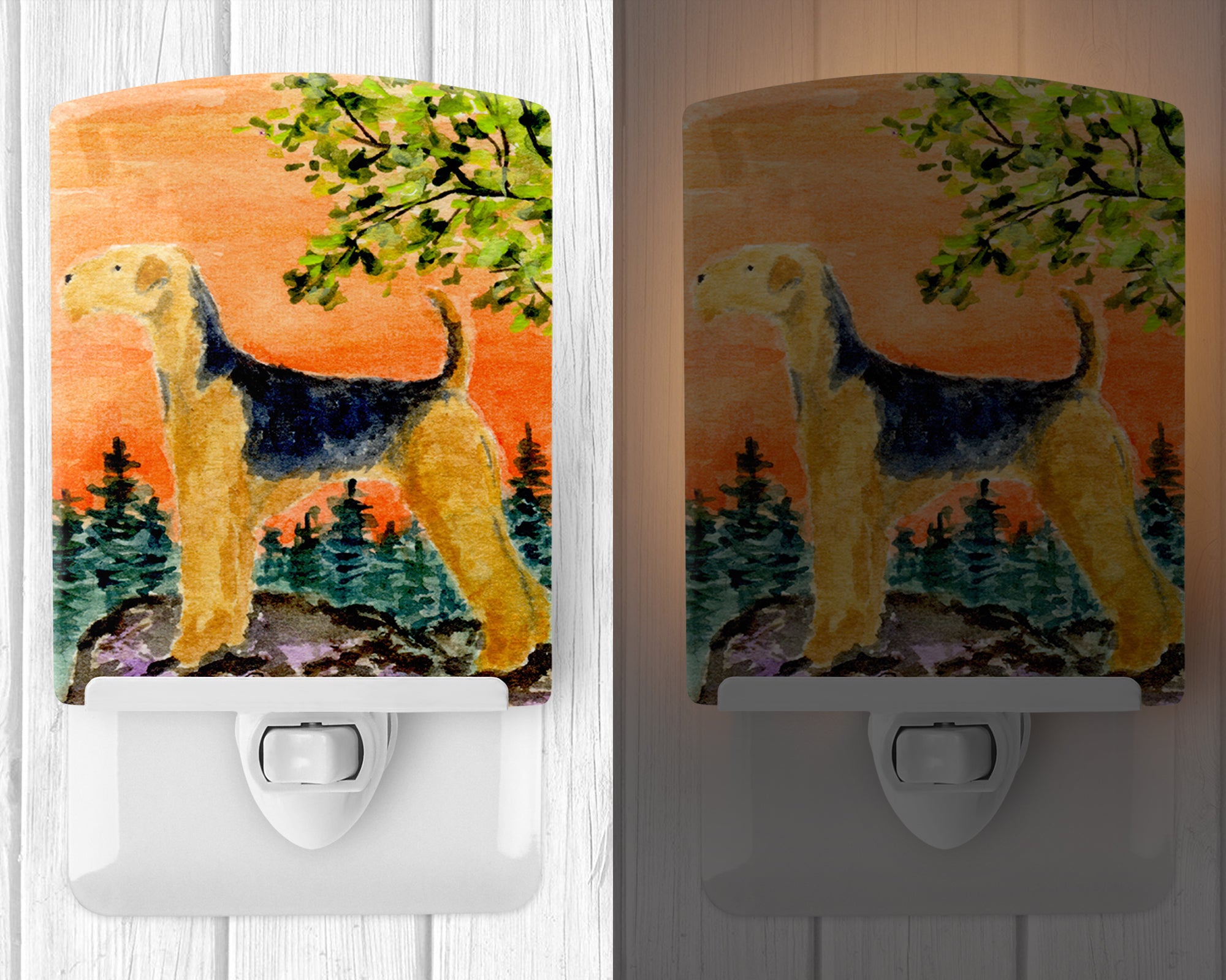 Airedale Ceramic Night Light SS8850CNL - the-store.com