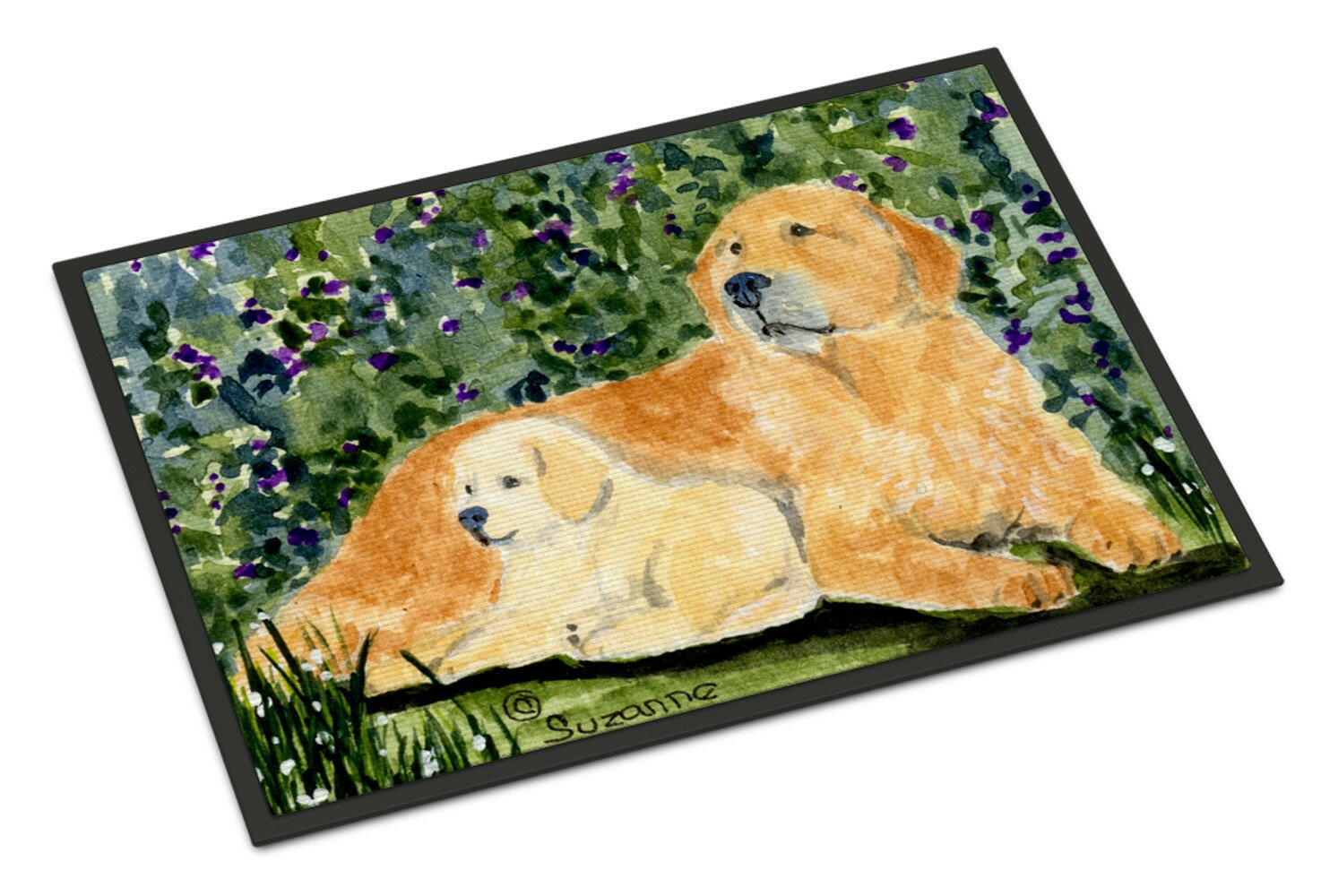 Golden Retriever Indoor or Outdoor Mat 24x36 Doormat - the-store.com