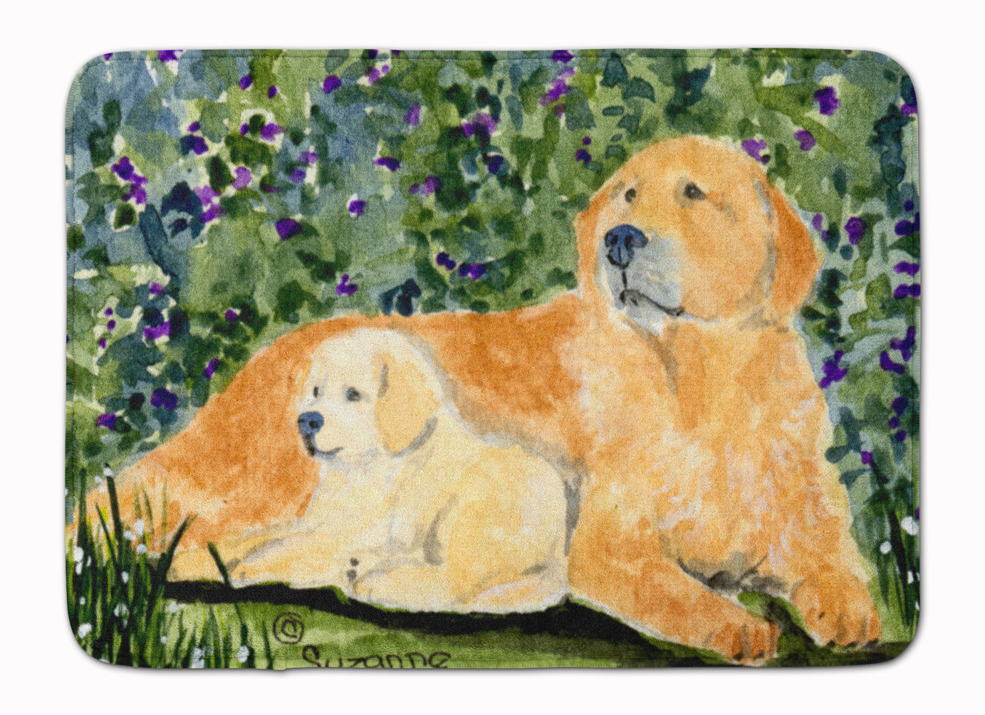 Golden Retriever Machine Washable Memory Foam Mat SS8852RUG - the-store.com