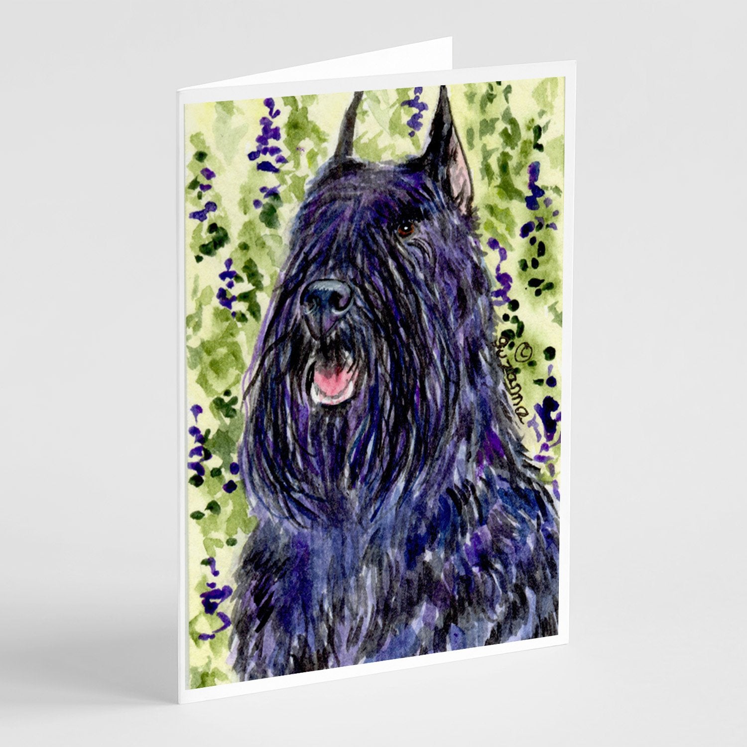 Buy this Bouvier des Flandres Greeting Cards and Envelopes Pack of 8