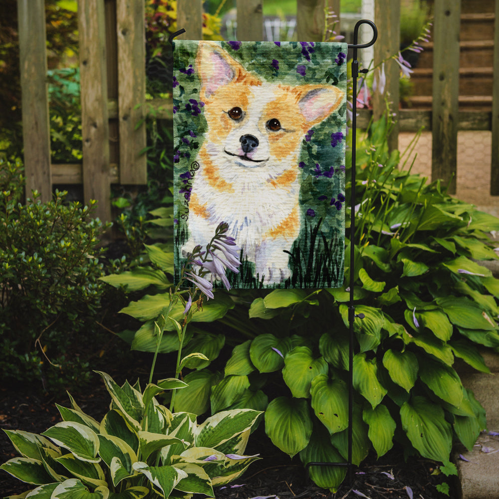 Corgi Flag Garden Size.