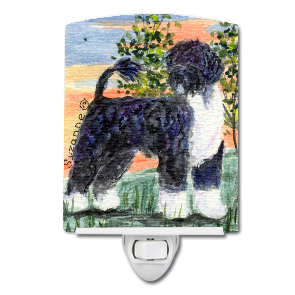 Portuguese Water Dog Ceramic Night Light SS8855CNL - the-store.com