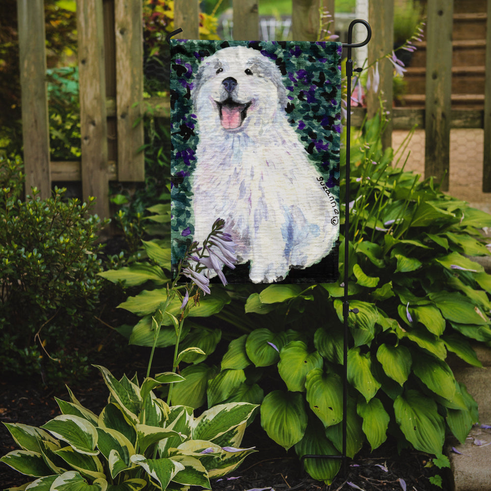 Great Pyrenees Flag Garden Size.