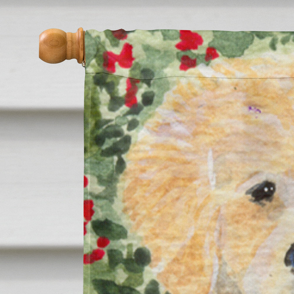 Golden Retriever Flag Canvas House Size  the-store.com.