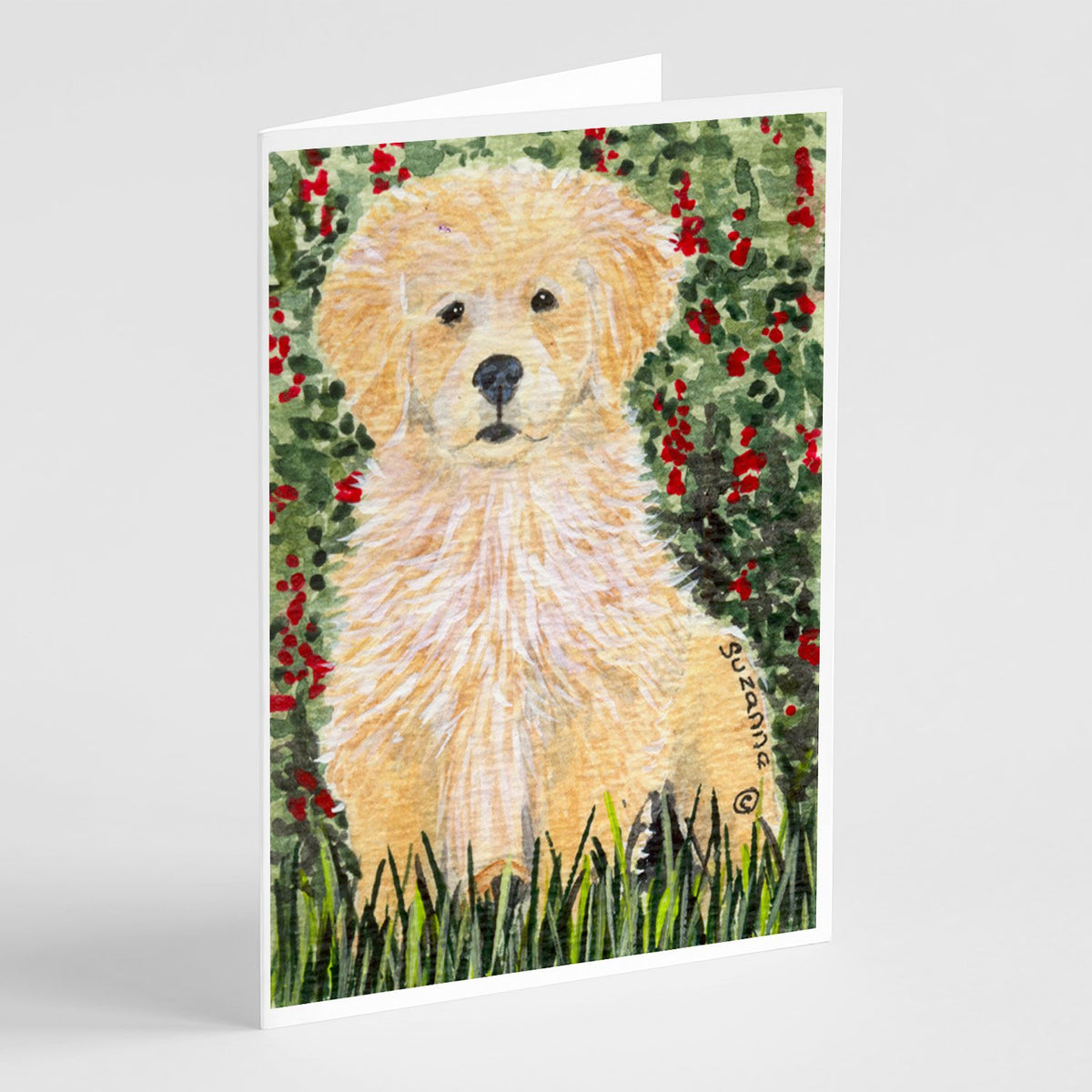 Buy this Golden Retriever Greeting Cards and Envelopes Pack of 8