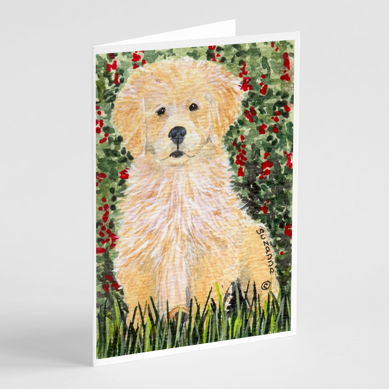 Buy this Golden Retriever Greeting Cards and Envelopes Pack of 8