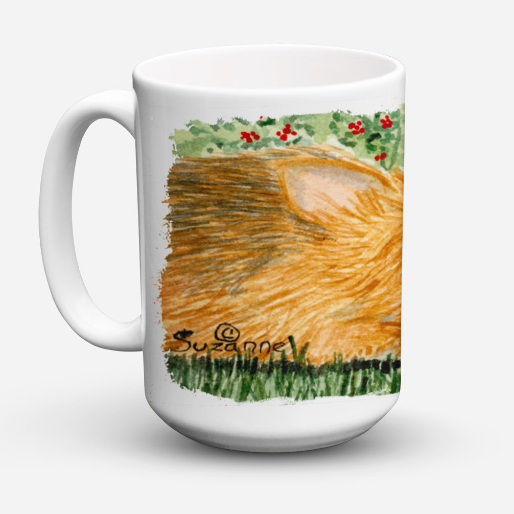 Norwich Terrier Dishwasher Safe Microwavable Ceramic Coffee Mug 15 ounce SS8862CM15  the-store.com.