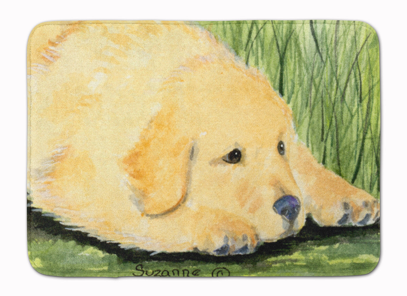 Golden Retriever Machine Washable Memory Foam Mat SS8864RUG - the-store.com