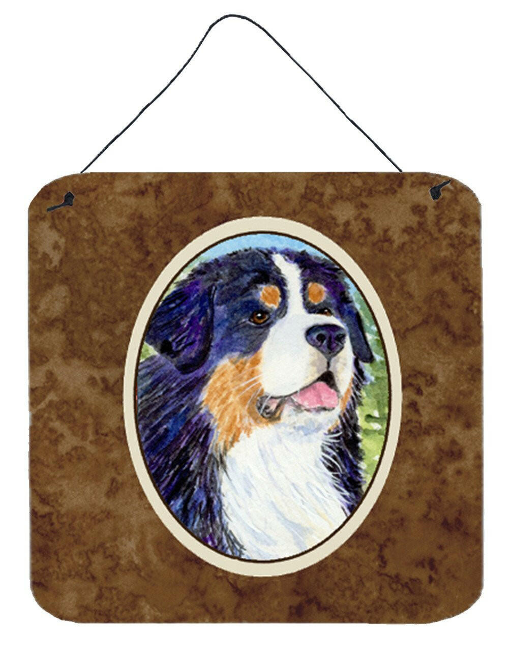 Bernese Mountain Dog Aluminium Metal Wall or Door Hanging Prints by Caroline's Treasures