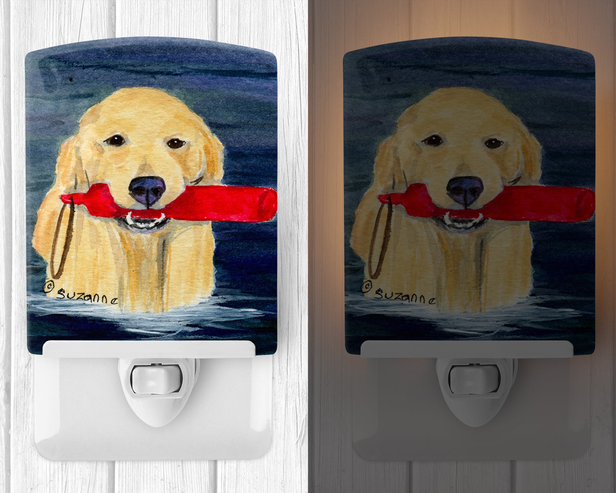 Golden Retriever Ceramic Night Light SS8868CNL - the-store.com