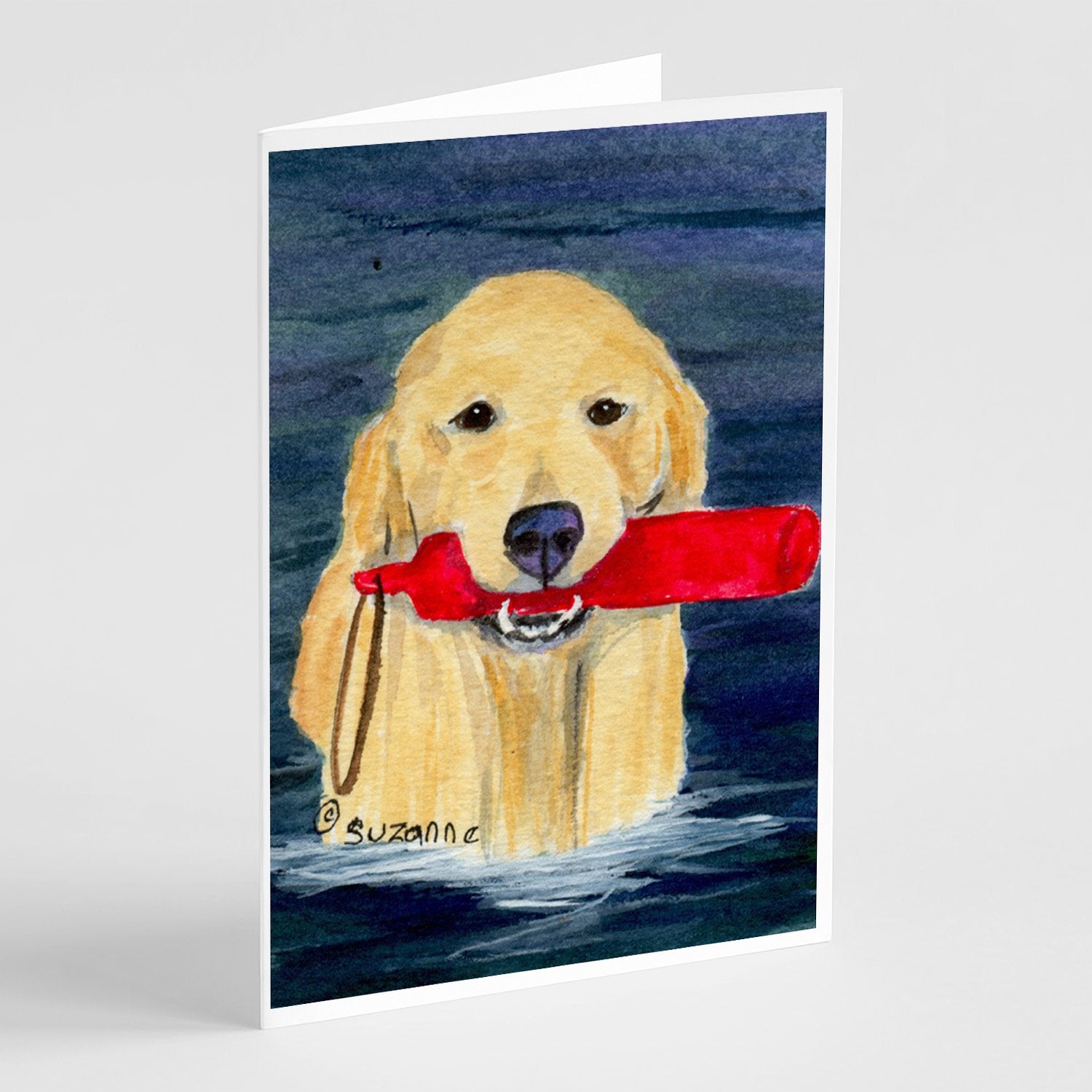 Buy this Golden Retriever Greeting Cards and Envelopes Pack of 8