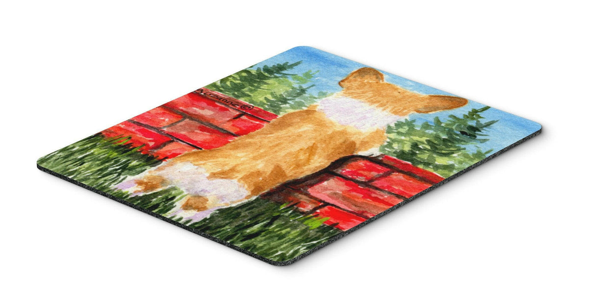 Corgi Mouse Pad / Hot Pad / Trivet by Caroline&#39;s Treasures